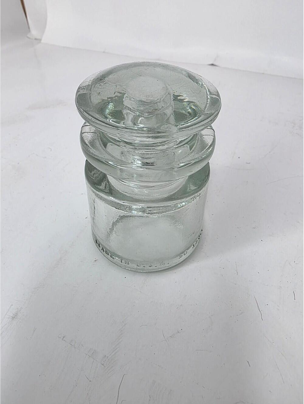 Vintage Armstrong Clear Glass Insulator